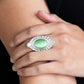 Riviera Royalty - Green - Paparazzi Ring Image