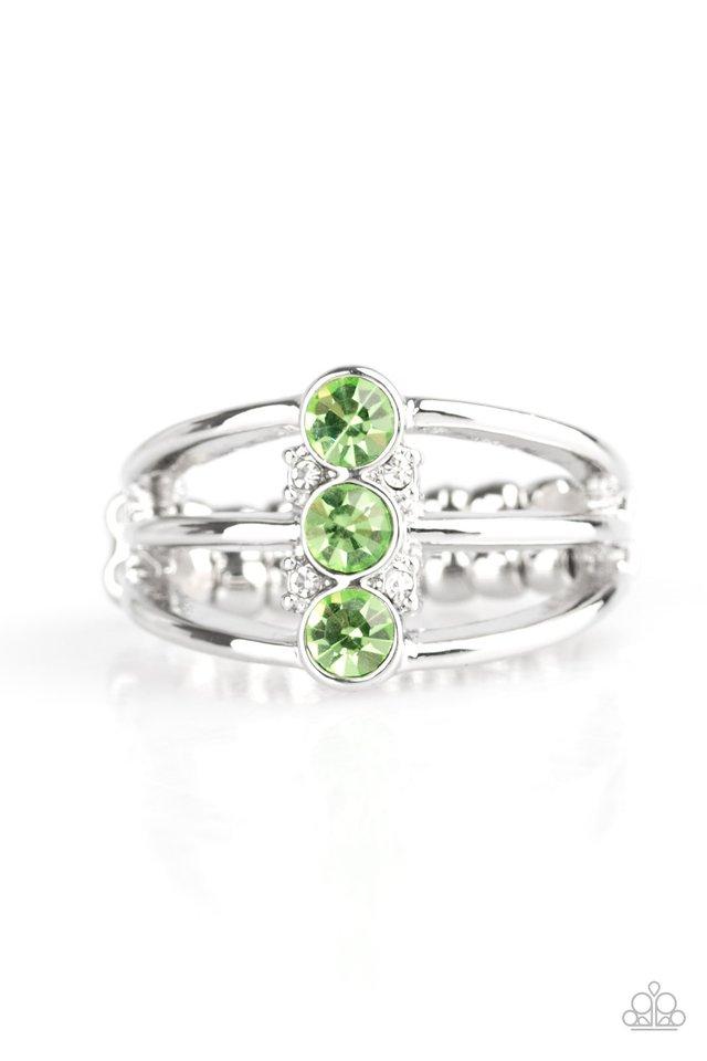 Paparazzi Ring ~ Triple Crown Winner - Green