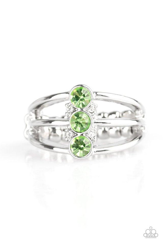 Paparazzi Ring ~ Triple Crown Winner - Green