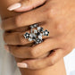 Daisy Delight - Black - Paparazzi Ring Image