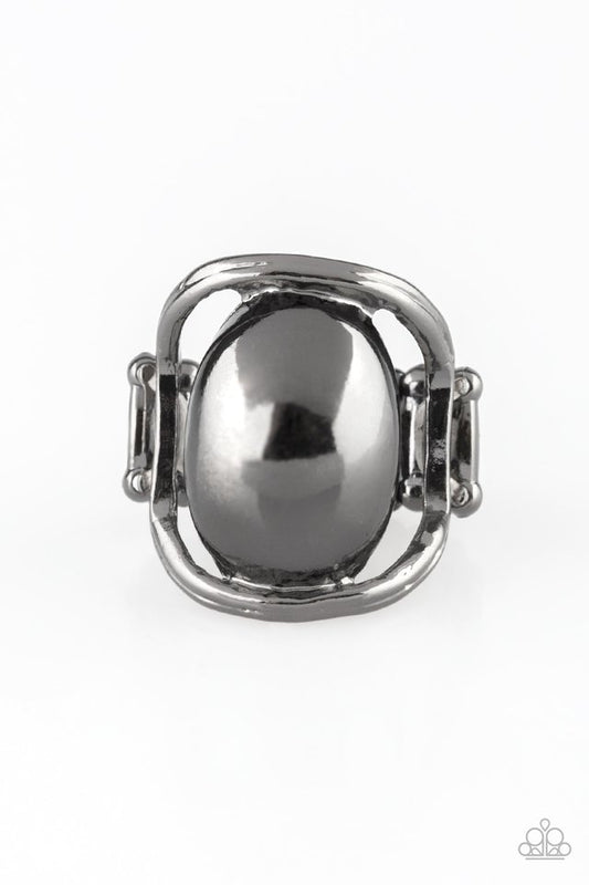 All Shine, All The Time - Black - Paparazzi Ring Image