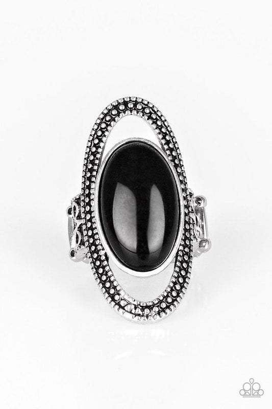 Paparazzi Ring ~ Western Royalty - Black