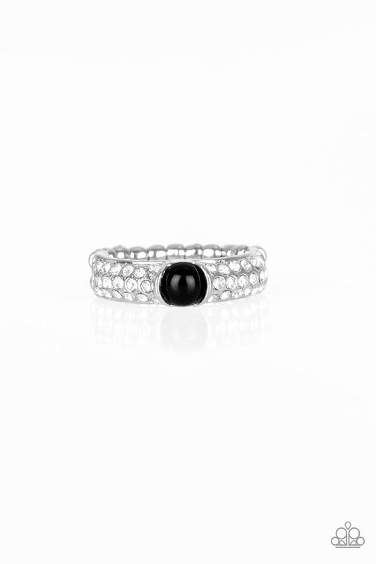 Brighten Your Day - Black - Paparazzi Ring Image