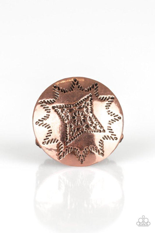 Paparazzi Ring ~ Rural Radius - Copper
