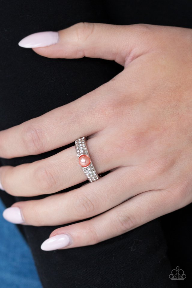 Brighten Your Day - Orange - Paparazzi Ring Image