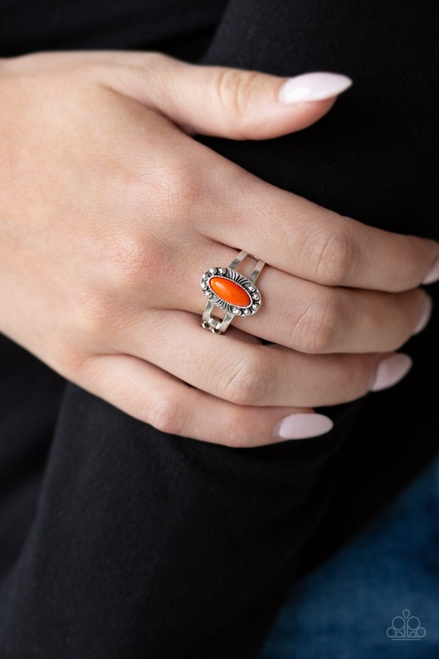 Zest Quest - Orange - Paparazzi Ring Image