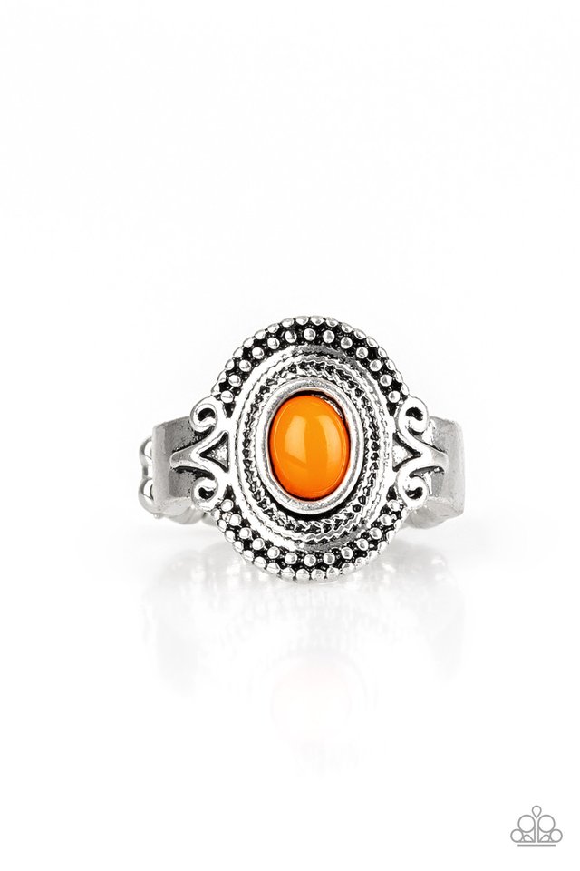 Best In Zest - Orange - Paparazzi Ring Image