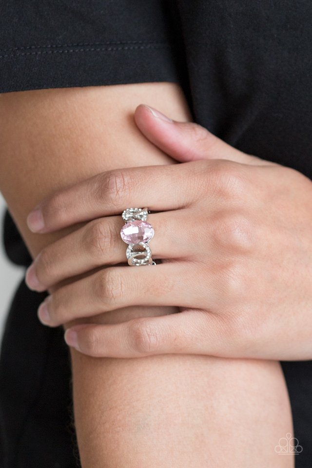 Supreme Bling - Pink - Paparazzi Ring Image