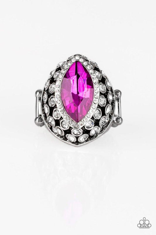 Paparazzi Ring ~ Royal Radiance - Pink