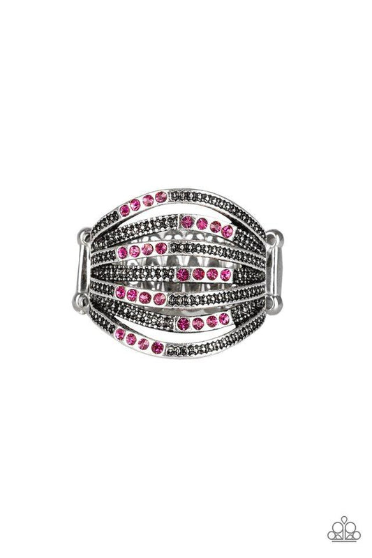 Paparazzi Ring ~ Securing My Finances - Pink