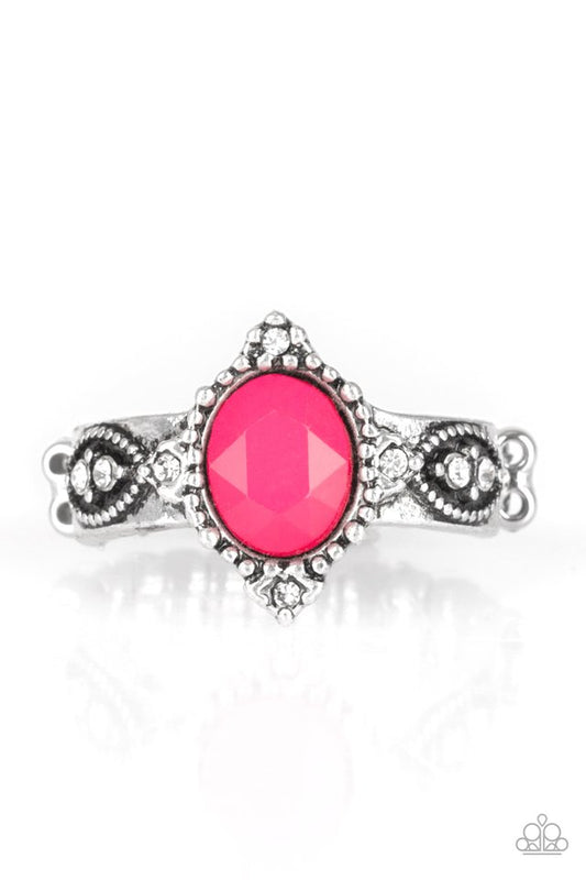 Pricelessly Princess - Pink - Paparazzi Ring Image