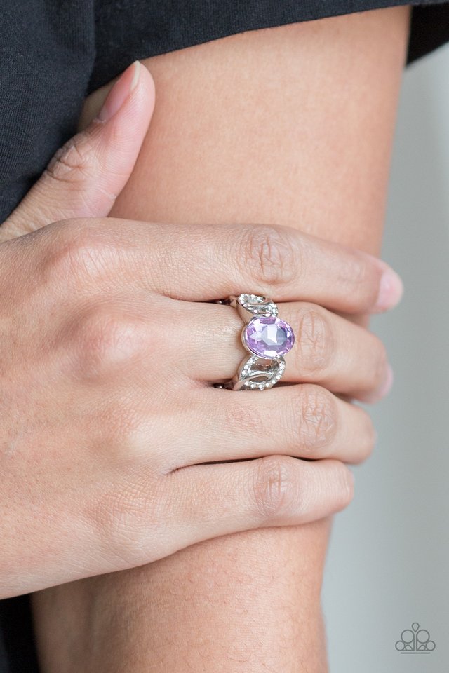 Supreme Bling - Purple - Paparazzi Ring Image