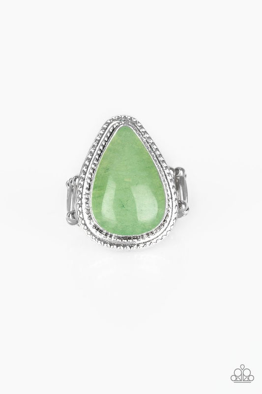 Mojave Mist - Green - Paparazzi Ring Image