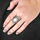 Royal Roamer - Silver - Paparazzi Ring Image