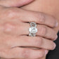 Supreme Bling - White - Paparazzi Ring Image