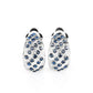 Sparkling Shells - Blue - Paparazzi Earring Image