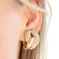 Definitely Date Night - Gold - Paparazzi Earring Image