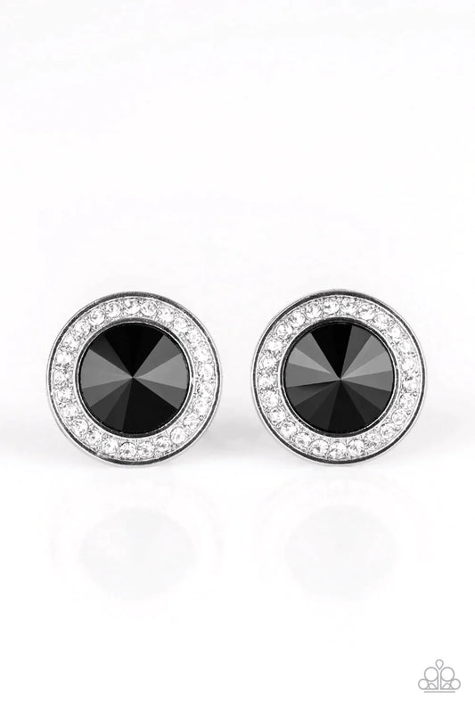 Paparazzi Earring ~ What Should I BLING? - Black