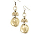 Melting Pot - Brass - Paparazzi Earring Image