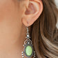 CAMEO and Juliet - Green - Paparazzi Earring Image