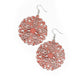 Ocean Paradise - Orange - Paparazzi Earring Image