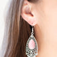 Majestically Malibu - Pink - Paparazzi Earring Image