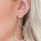 REIGN Down - Pink - Paparazzi Earring Image