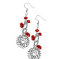Seaside Catch - Red - Paparazzi Earring Image