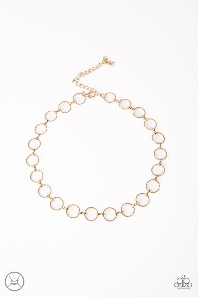 Paparazzi Necklace ~ Metro Spunk - Gold