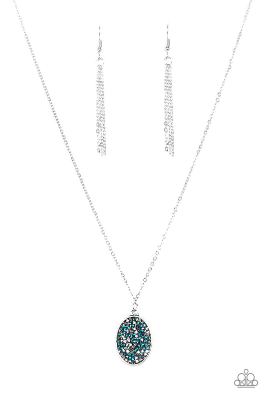 Paparazzi Necklace ~ Star-Crossed Stargazer - Blue