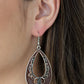 Compliments To The CHIC - Brown - Paparazzi Earring Image
