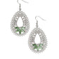 Instant REFLECT - Green - Paparazzi Earring Image
