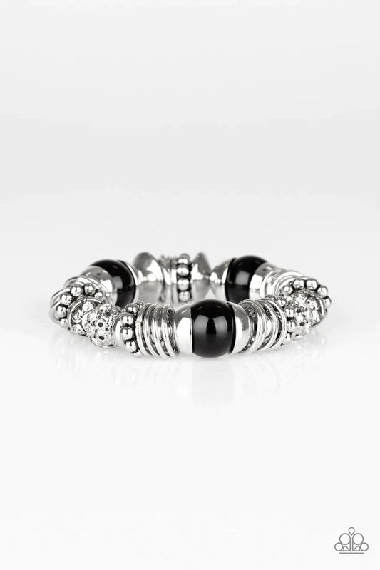 Paparazzi Bracelet ~ Uptown Tease - Black