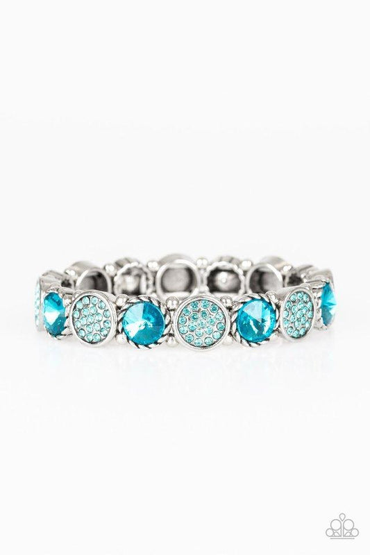 Paparazzi Bracelet ~ Take A Moment To Reflect - Blue