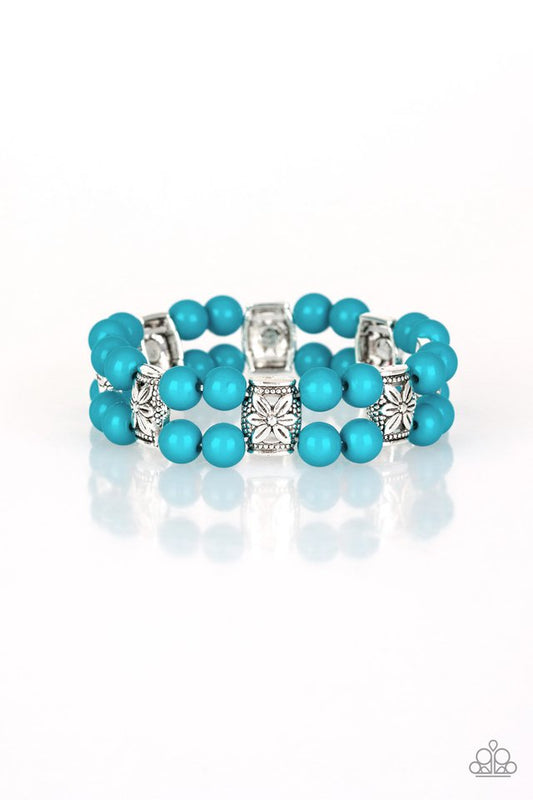 Daisy Debutante - Blue - Paparazzi Bracelet Image