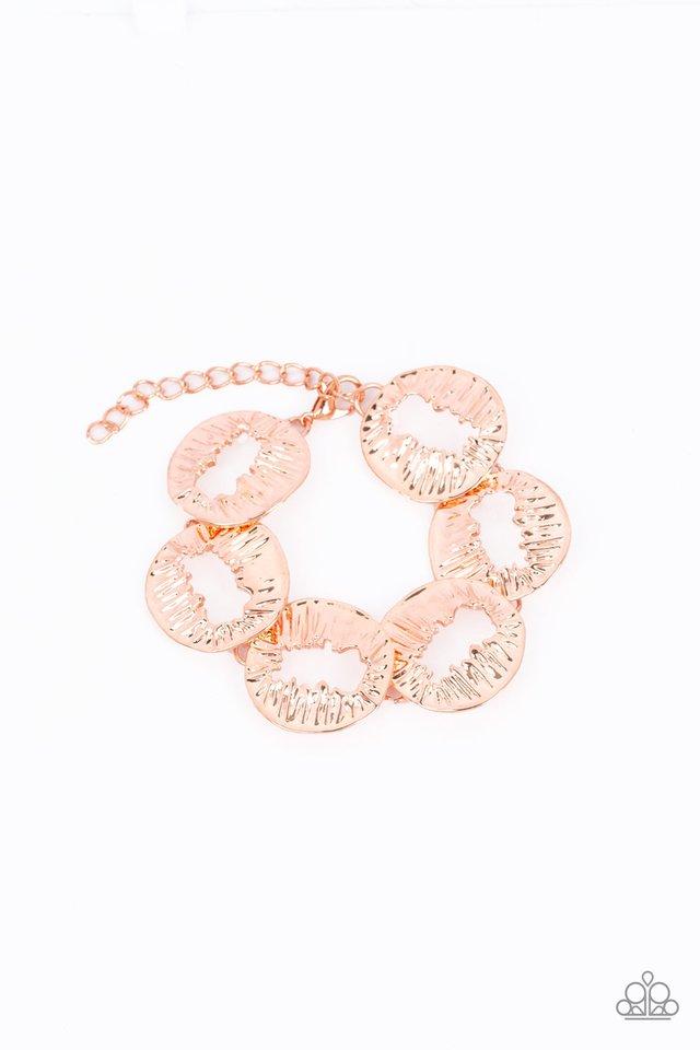 Paparazzi Bracelet ~ Cut It Out! - Copper