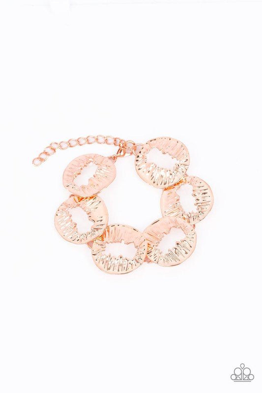 Paparazzi Bracelet ~ Cut It Out! - Copper