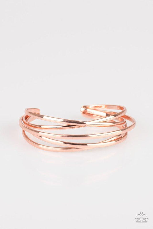 Paparazzi Bracelet ~ Modest Goddess - Copper