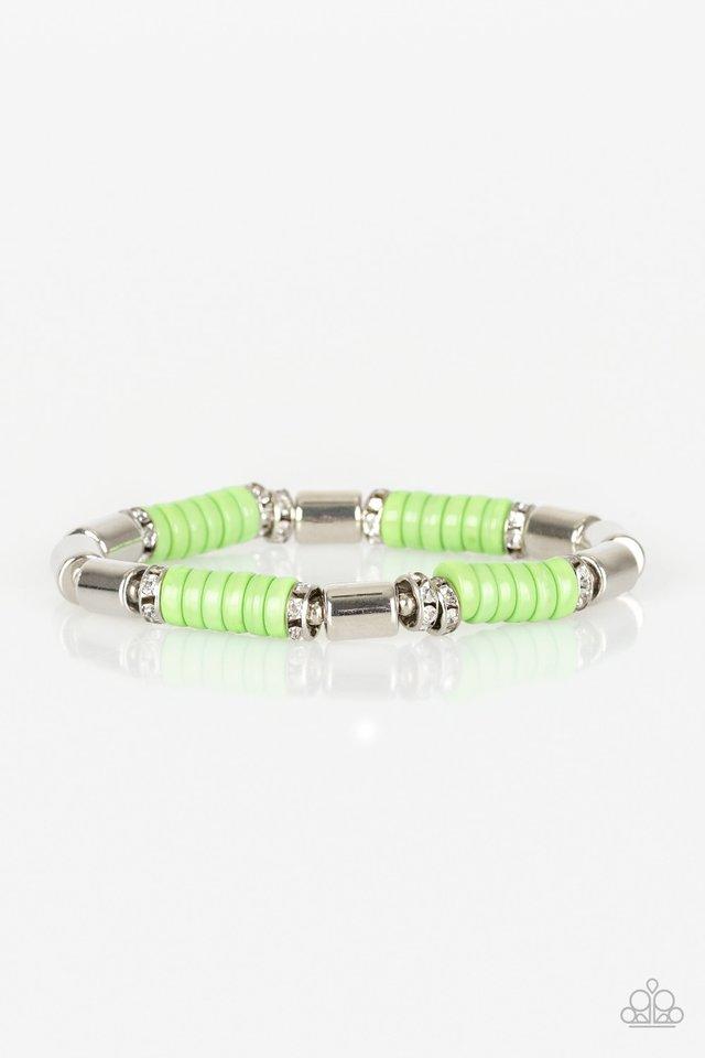 Paparazzi Bracelet ~ Whimsical Wanderer - Green