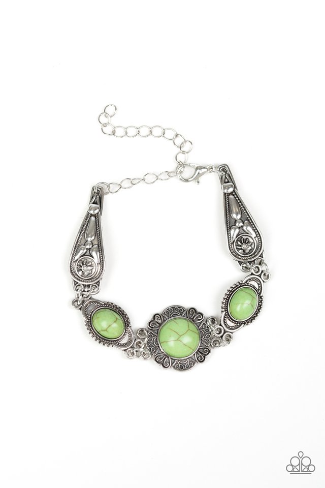 Serenely Southern - Green - Paparazzi Bracelet Image