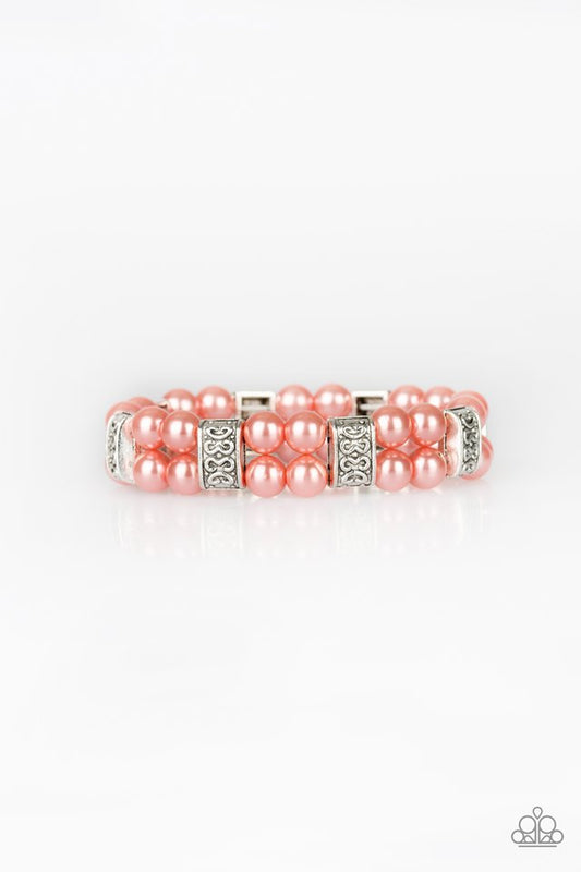 Time After TIMELESS - Orange - Paparazzi Bracelet Image