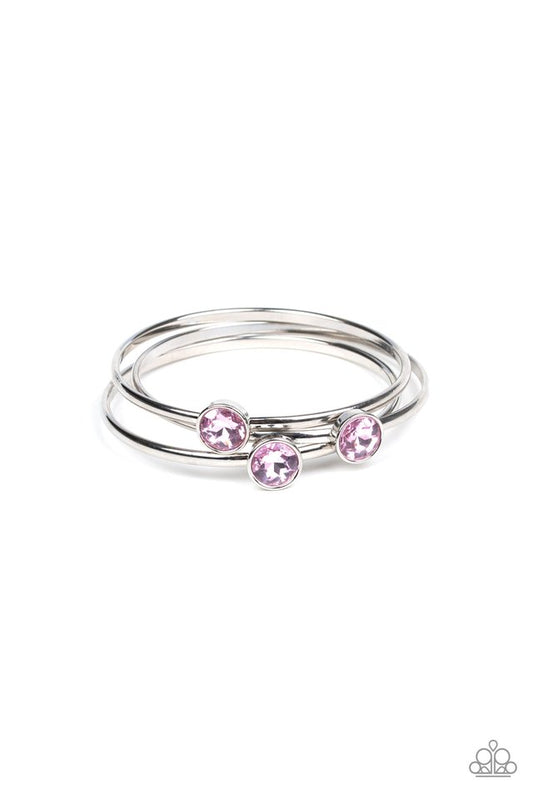 Be All You Can BEDAZZLE - Pink - Paparazzi Bracelet Image