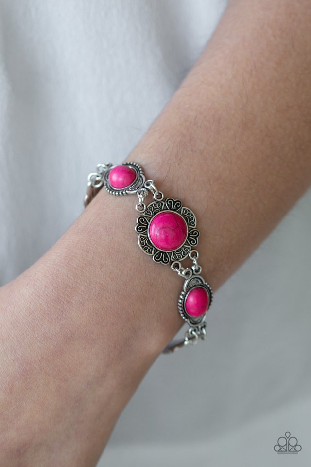 Serenely Southern - Pink - Paparazzi Bracelet Image