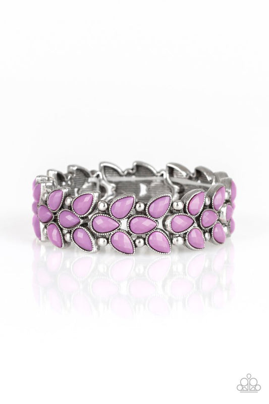 Vintage Venture - Purple - Paparazzi Bracelet Image