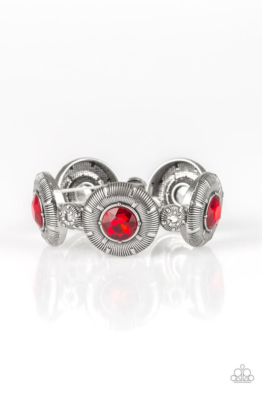 Original Opulence - Red - Paparazzi Bracelet Image