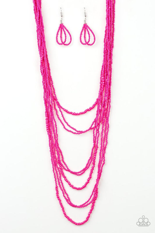 Totally Tonga - Pink - Paparazzi Necklace Image