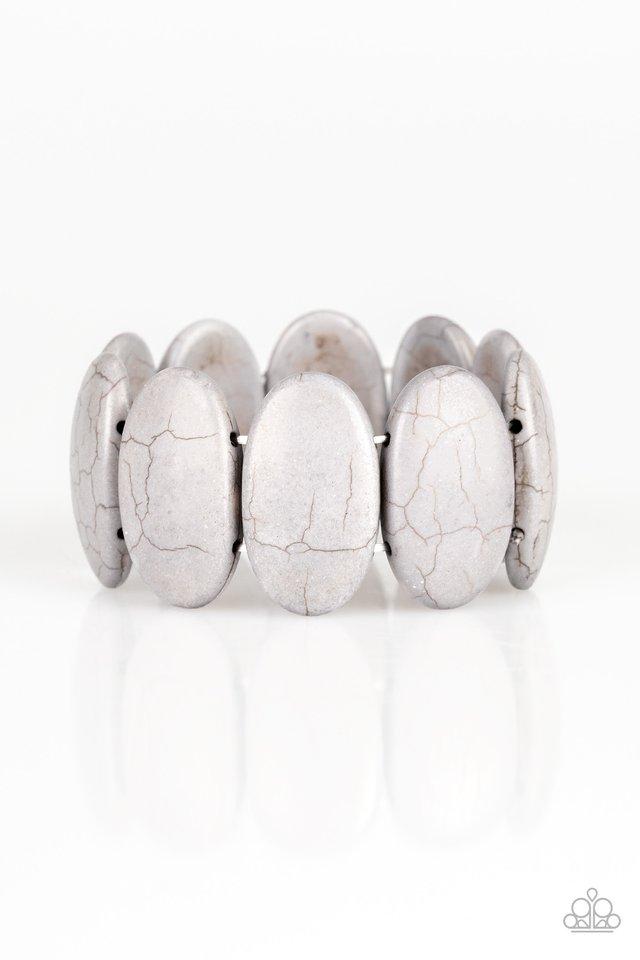 Paparazzi Bracelet ~ Dramatically Nomadic - Silver