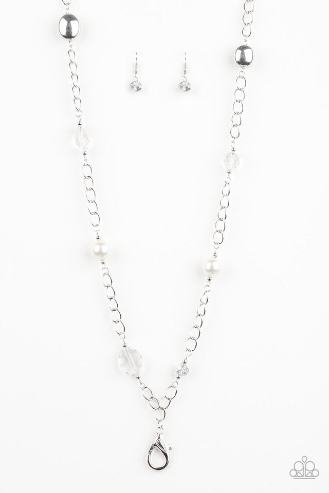 Only For Special Occasions - White - Paparazzi Necklace Image