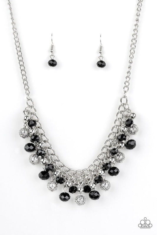 Party Spree - Black - Paparazzi Necklace Image