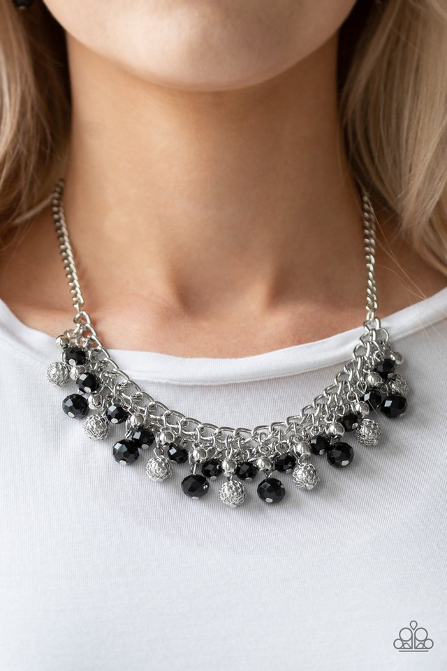 Party Spree - Black - Paparazzi Necklace Image
